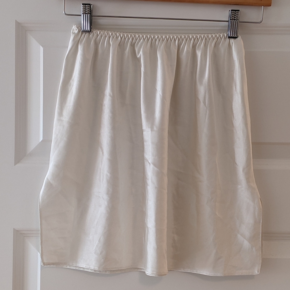Vintage St. Michael Polyester Satin Half Slip